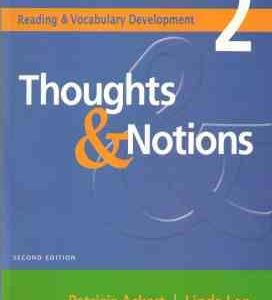 Thoughts & Notions 2 ( Ackert Lee ) Secend Edition Reading & Vocabulary Development