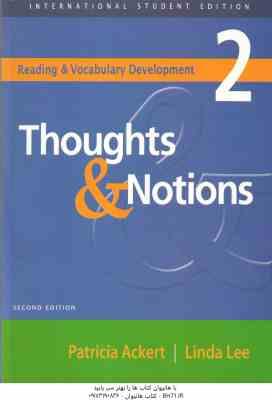 Thoughts & Notions 2 ( Ackert Lee ) Secend Edition Reading & Vocabulary Development