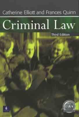 Criminal Law ( Catherin Elliott Frances Quinn )