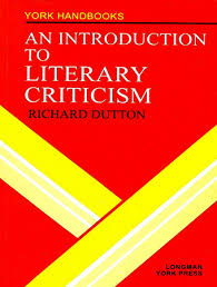 AN INTRODUCTION TO LITERARY CRITICISM