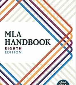 MLA hand book eigth edition