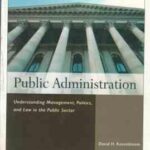 Public Administration ( David H. Rosenbloom ) SEVENTH EDITION