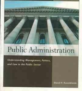 Public Administration ( David H. Rosenbloom ) SEVENTH EDITION