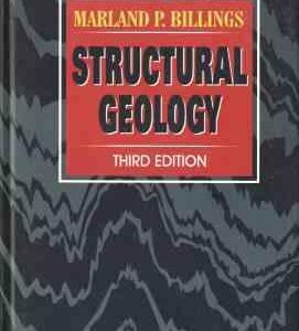 STRUCTURAL GEOLOGY ( MARLAND P. BILLNGS ) THIRD EDITION