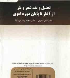 تحلیل و نقد شعر و نثر از آغاز تا پایان دوره اموی ( قادری میرزانیا ) تحلیل النظم و النثر من العصر ا