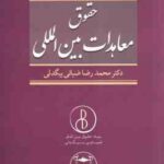 حقوق معاهدات بین المللی ( محمد رضا ضیایی بیگدلی )