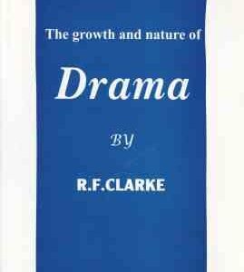 the growth and nature of drama دراما