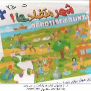 پازل بزرگ 12 تکه ای سایز 50×70 شهر متضادها
