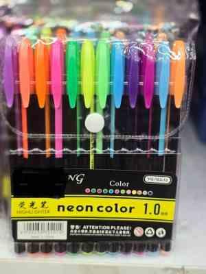 خودکار نئونی 12 رنگ فانتزی کد 12 103