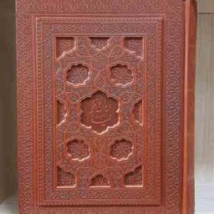 دیوان حافظ و رباعیات خیام ( شمس الدین محمد حافظ خیام عمر ابراهیم ) دوره 2 جلدی همراه با جعبه