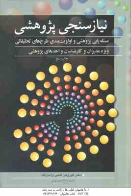نیاز سنجی ( کوروش فتحی واجارگاه ) پژوهشی مسئله یابی پژوهشی و اولویت بندی طرح های تحقیقاتی