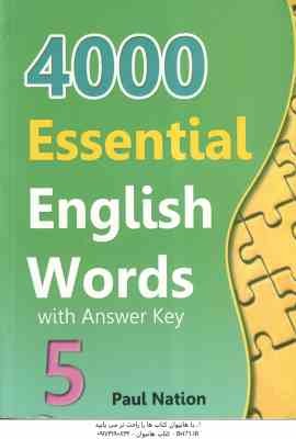 4000 Essential English words ( Paul Nation )