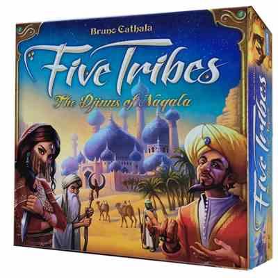 بازی فکری - پنج قبیله Five Tribes : The Djinns of Naqala - گروه سنی 13 - 2 الی 4 نفر
