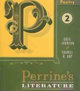 Perrines Literature 2 : Structure Sound & Sense (13 Edition) شعر انگلیسی