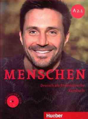 زبان آلمانی MENSCHEN - A 2.1 منشن (کتاب کار سی دی)