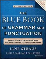 THE BLUE BOOK OF GRAMMAR AND PUNCTUATION