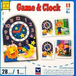 بازی فکری - بازی و ساعت Game & Clock - گروه سنی 4 - 1 الی 4 نفره