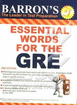9786002722140.jpg ESSENTIAL WORDS FOR THE GRE ( BARRONS )