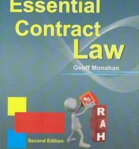 ESSENTIAL CONTRACT LAW - 2 EDITION ( GEOFF MONAHAN ) متون حقوقی