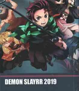 دفتر یاداشت DEMON SLAYRR 2019 - کد W 105
