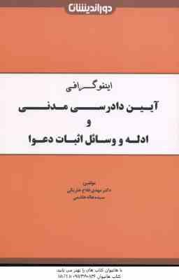 اینفوگرافی آیین دادرسی مدنی و ادله و وسائل اثبات دعوا ( دکتر مهدی فلاح خاریکی - سیده هاله هاشمی )