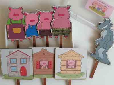 97896433006306203 1.jpg بازی فکری : مجموعه داستانهای نمایشی - سه بچه خوک