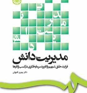 مدیریت دانش ( بهروز قلیج لی ) فرایند خلق تسهیم و کاربرد سرمایه فکری در کسب و کارها - کد 1287