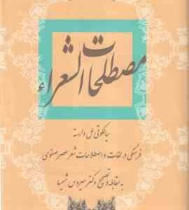 مصطلحات الشعرا ( سیالکوتی مل وارسته - سیروس شمیسا )