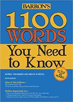 1100 words you need to know