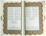 دیوان حافظ ( گلاسه وزیری - چرم - جعبه دار - برجسته - نفیس )