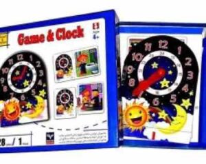 بازی فکری - بازی و ساعت Game & Clock - گروه سنی 4 - 1 الی 4 نفره
