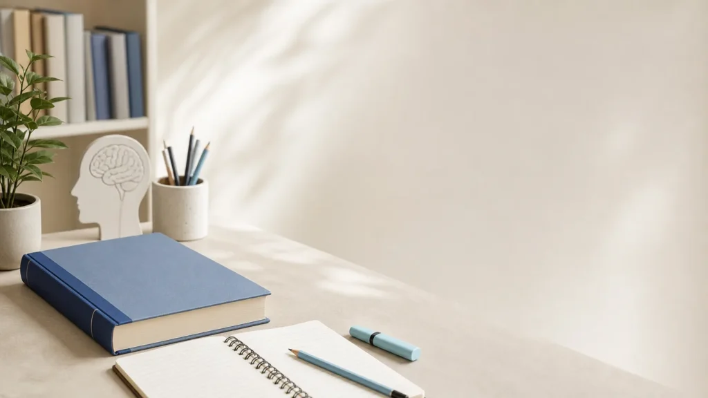 کتاب سنجش و اندازه‌گیری در روان‌شناسی، مشاوره و علوم تربیتی روی میز مطالعه دانشگاهی